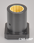  Plastic linear bearings, flange