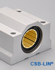  Plastic linear bearing housings