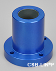 Flange precision linear bearings