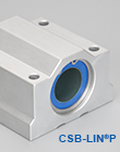 Precision linear bearing housings