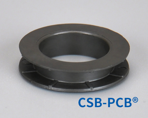 PCB Plastic clip bearings, double flange