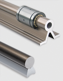 Supported shafts
