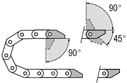 Micro cable chains special optional