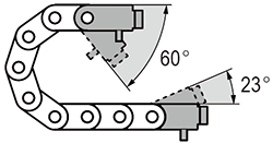 Micro cable chains special optional