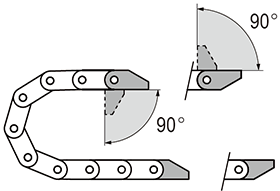 Micro cable chains special optional