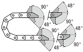 Universal cable chains special optional