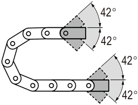 Openable micro cable chains special optional