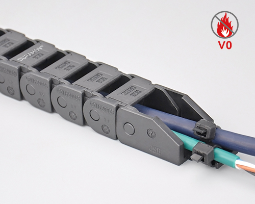 C21FR Openable micro flame-retardant cable chain