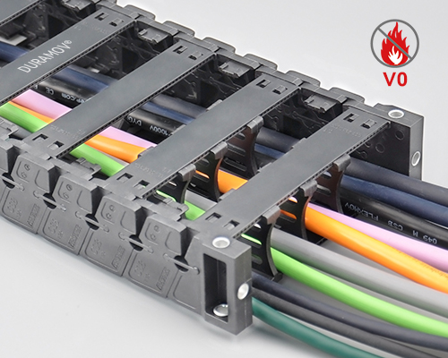C06FR Quiet flame-retardant cable chain