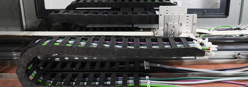Indoor test for cable chains