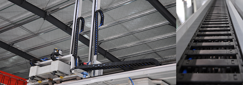 Factory test for cable chains