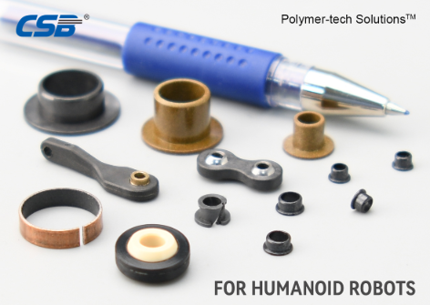 Plastic plain bearings for humanoid robots Plastic plain bearings for humanoid robots