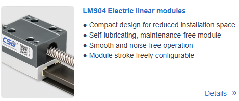 Electric linear modules